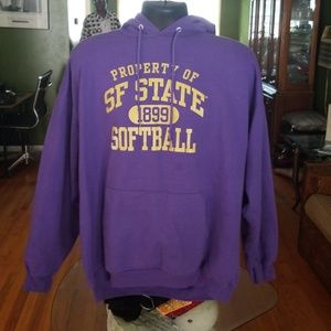 SF STATE  Softball hoodie